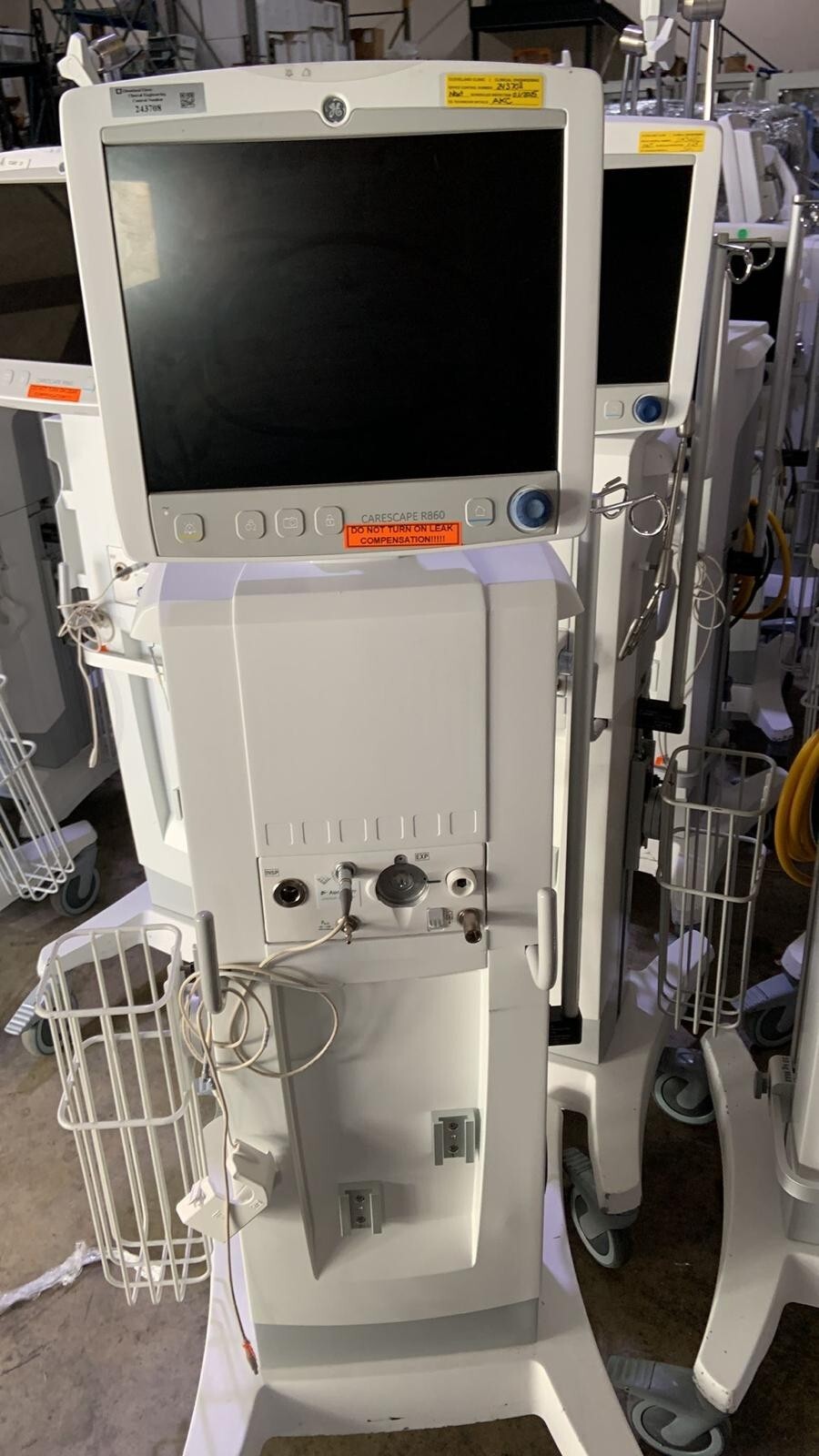 GE Healthcare Carescape R860 Ventilator - BIOMED TESTED - FREE SHIPPING
