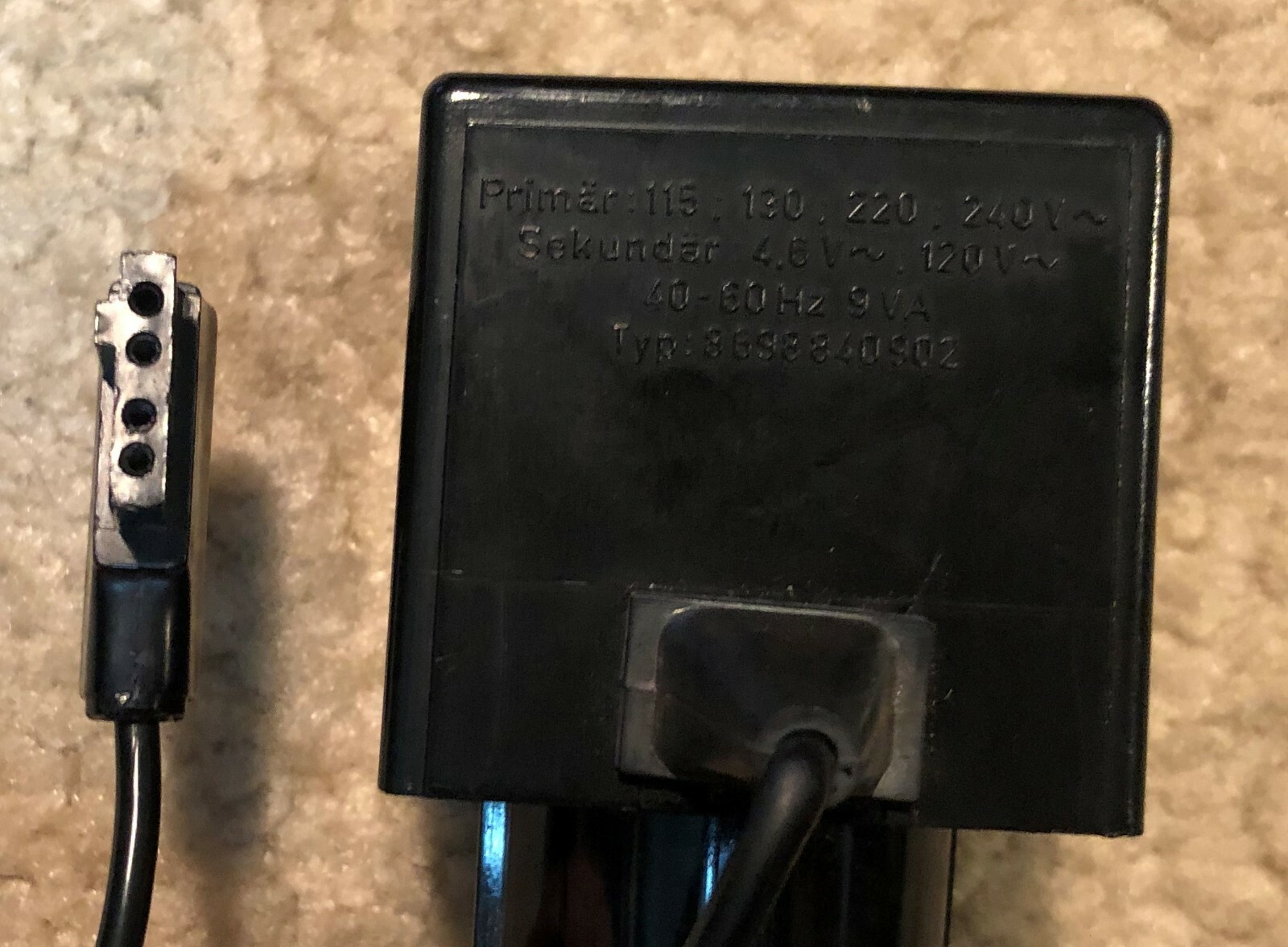 AC Adapter Power for Bauer Aubotblitz E200 Flash 4.6V DC