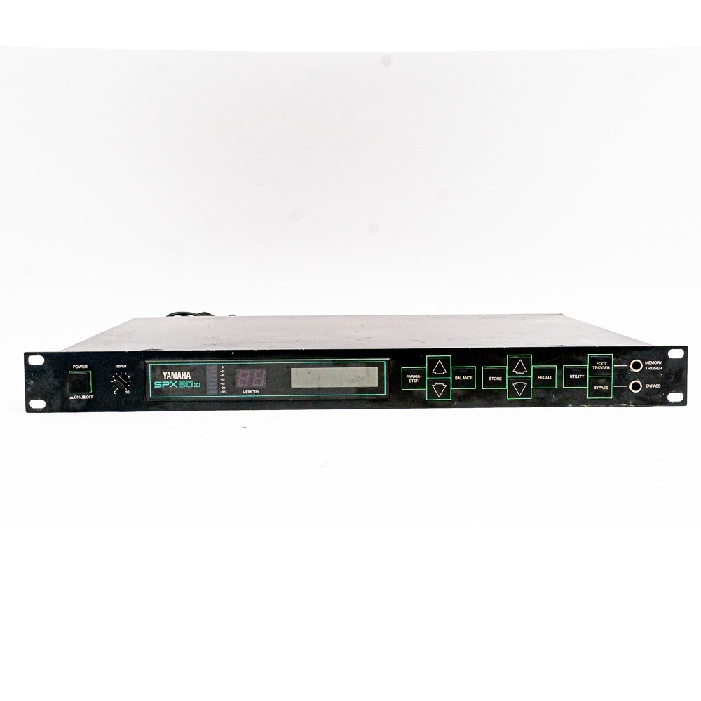 Yamaha SPX90II Studio Multi-Effects Processor Rackmount Reverb Delay MIDI