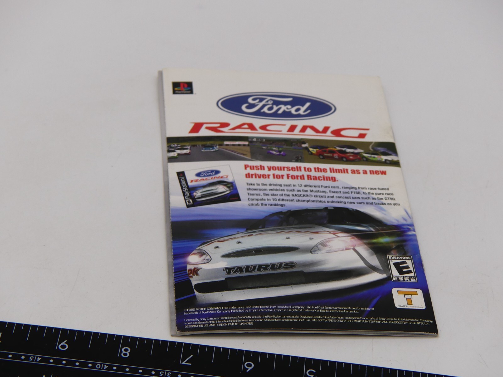 Authentic Ford Racing 2 Playstation 2 PS2 No Game Manual Only