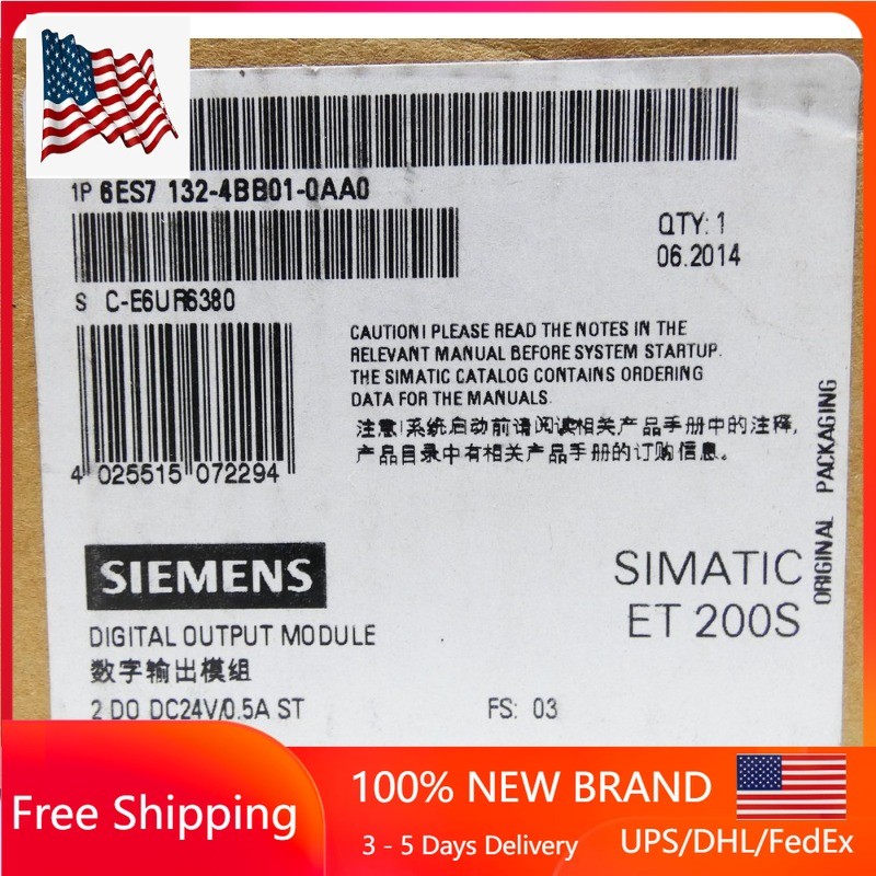 6ES7132-4BB01-0AA0 SIEMENS New in box Spot Goods Expedited Shipping HT