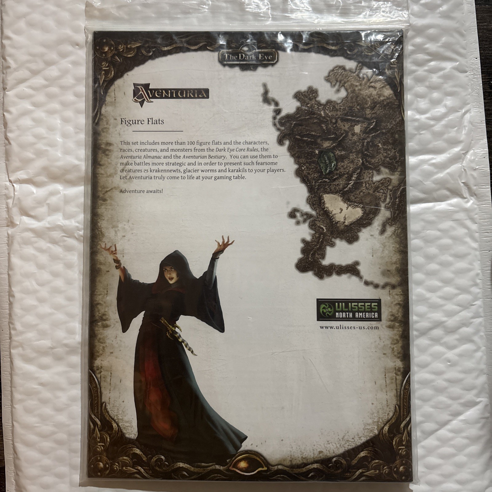 The Dark Eye RPG Adventuria Figure Flats Kickstarter Kit Complete