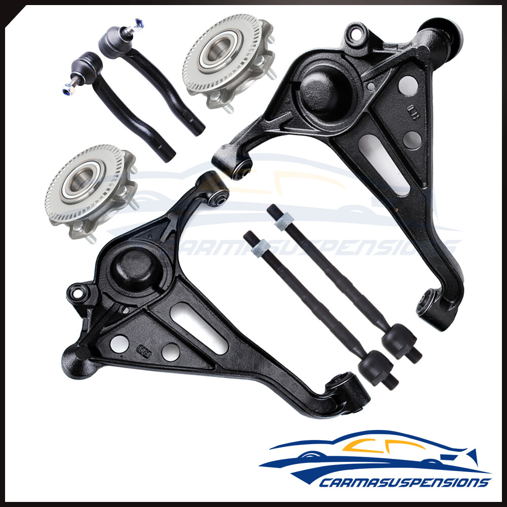 8x Front Control Arm Ball Joint Tie Rod End Fits 2001-2005 Suzuki Grand Vitara