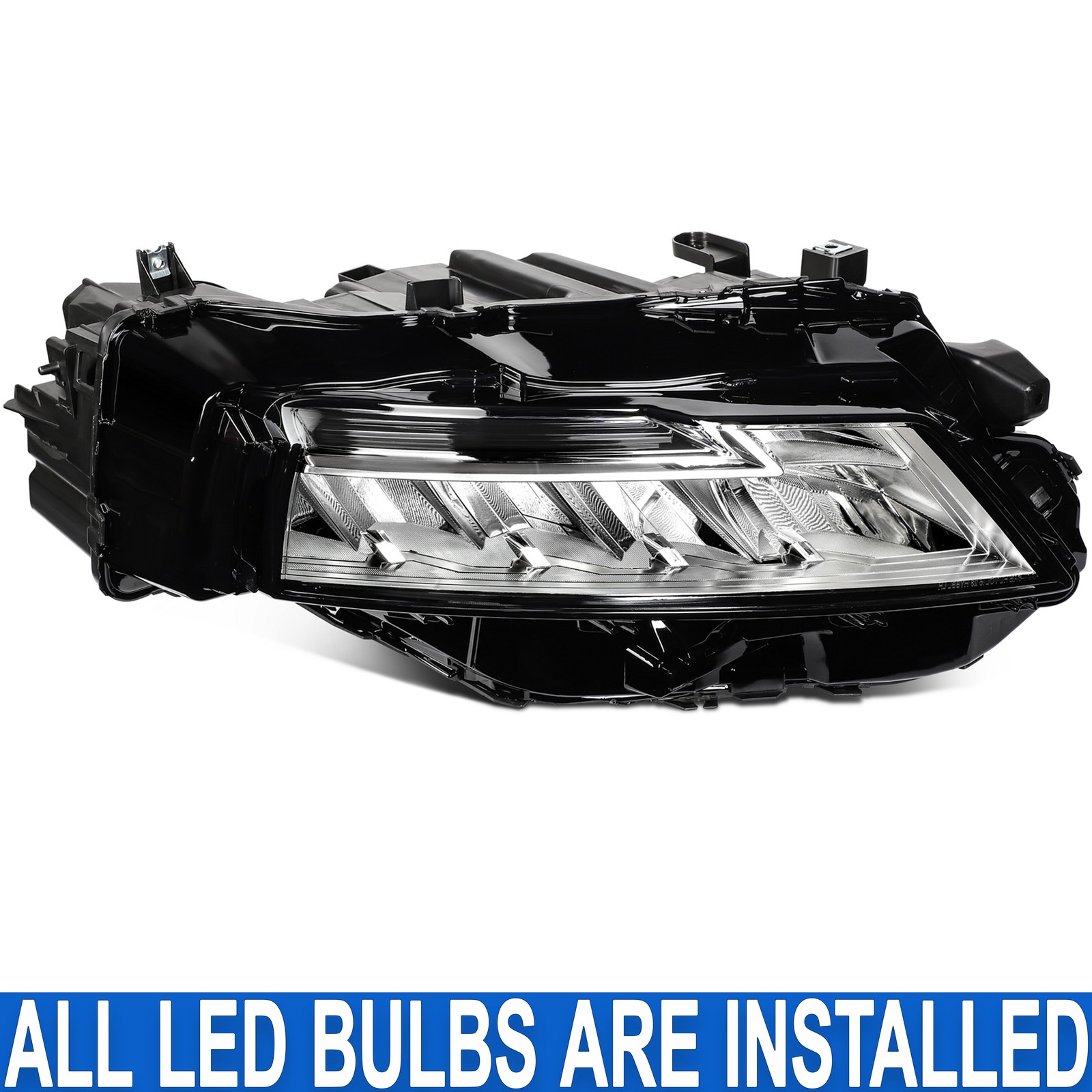 Passenger RH LED Headlight Assembly W/ Bulbs For US Nissan Rogue SV SL 2021-2023