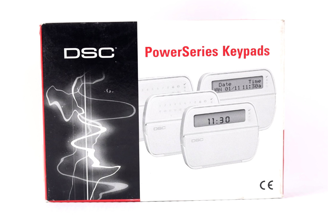 DSC RFK5564 PowerSeries LCD Keypad 64 Zone 433 MHz Wireless Receiver v1.3 w817