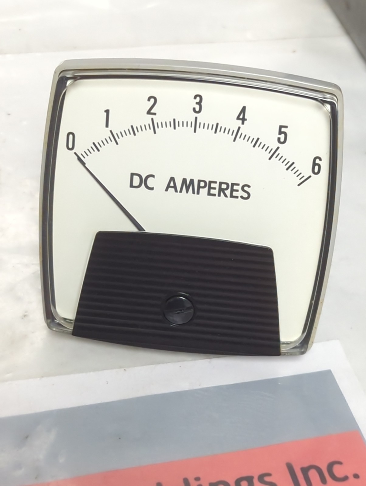 YOKOGAWA,YE/254-3,PANEL METER 0-6 DCA NOS