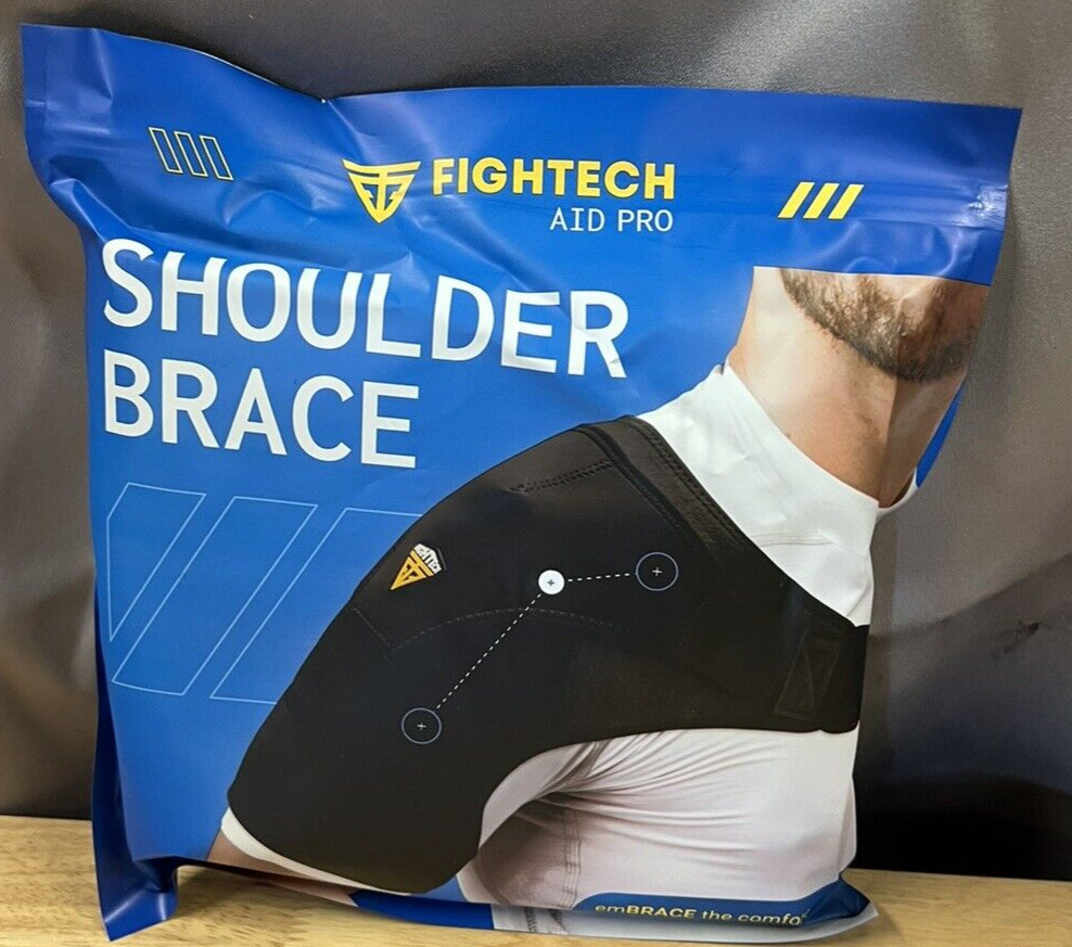 FIGHTECH Shoulder Brace for Torn Rotator Cuff for Men and Women -L/XL