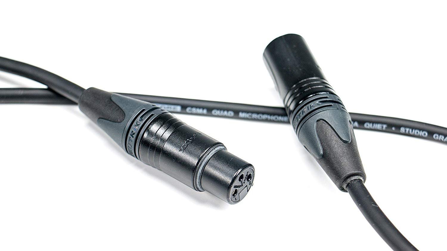 Elite Core Premium Studio-Grade Microphone Cable | Braided Shield, Quad...