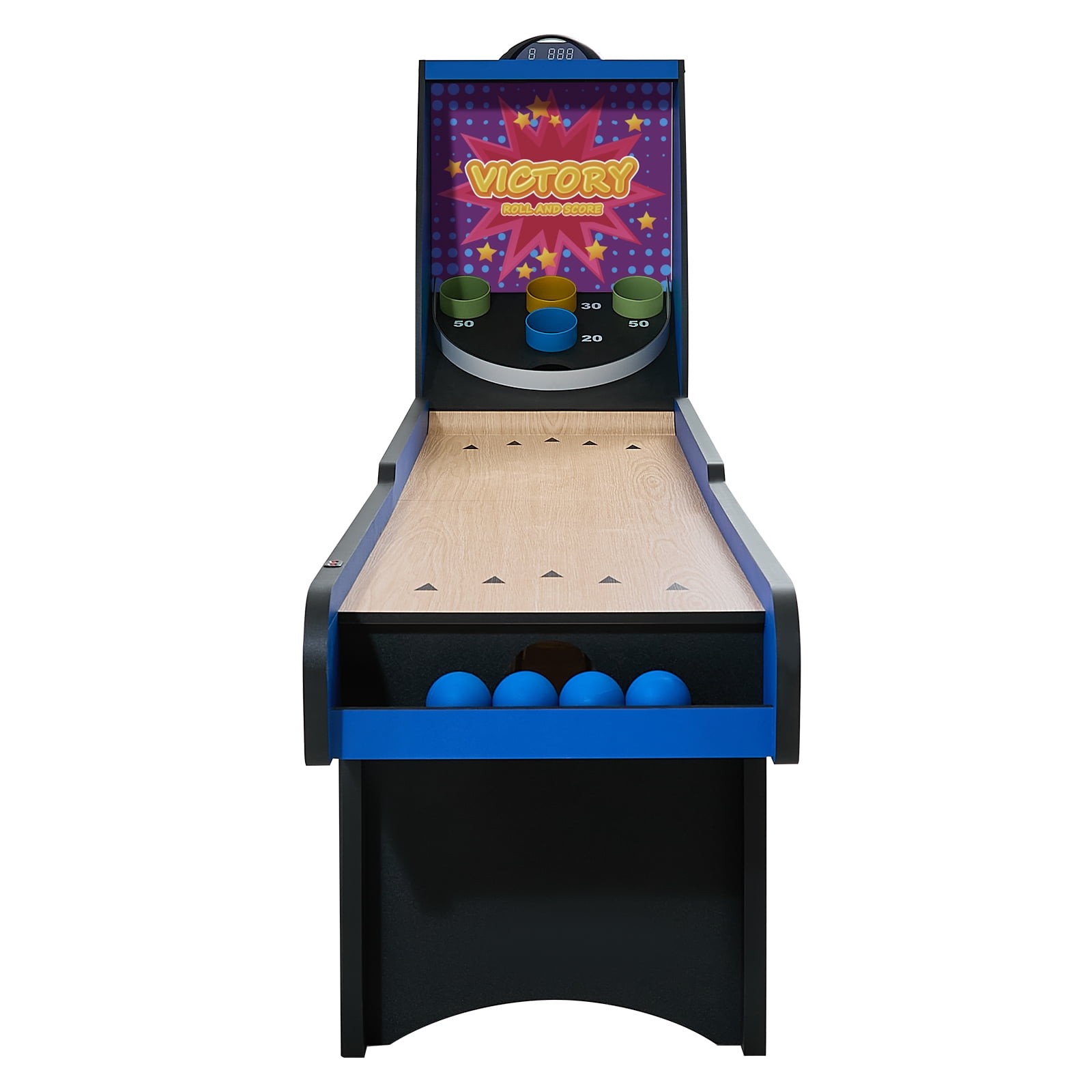 8' Scoring Rolling Traditional Arcade Game Table Indoor Arcade Scorekeeper