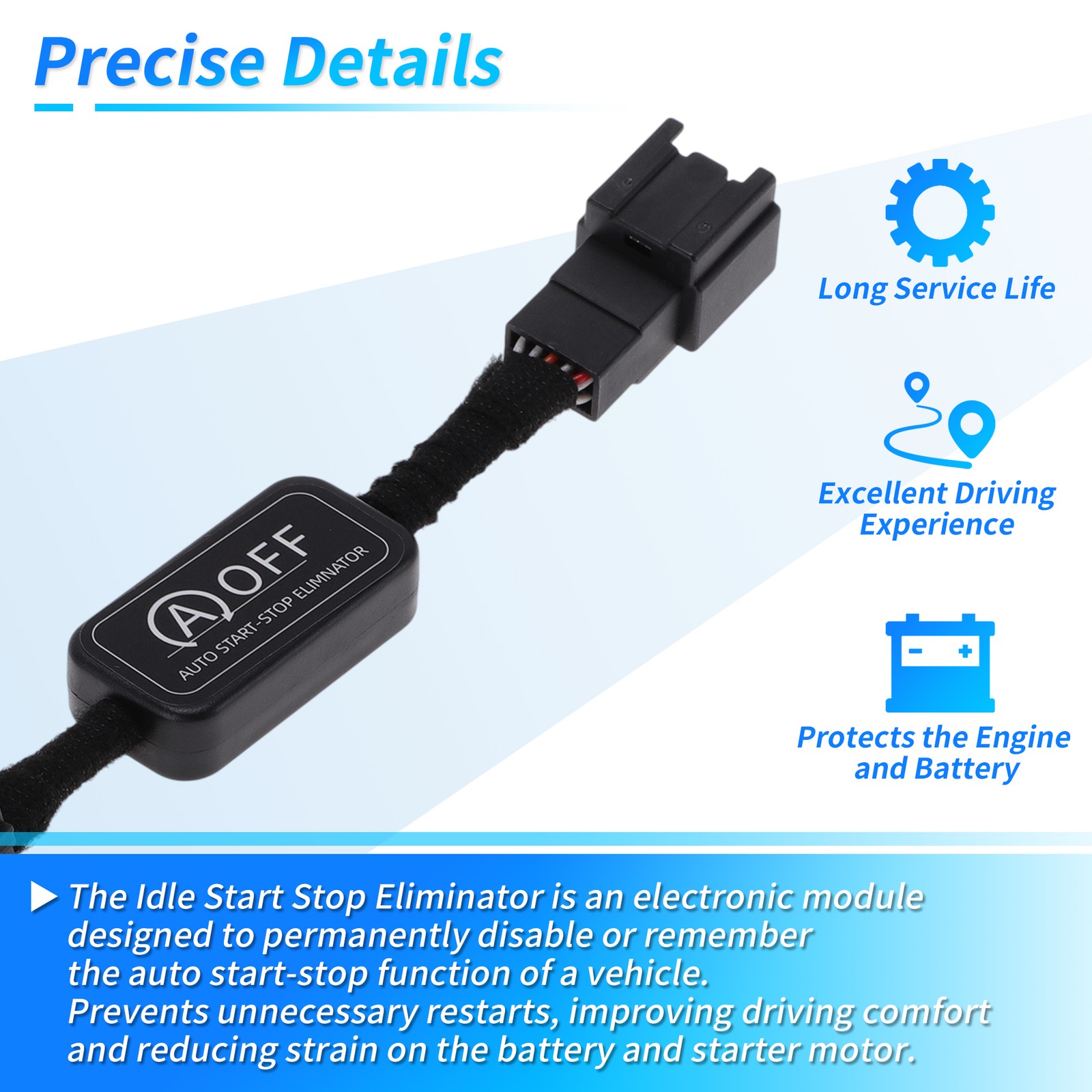 Auto Start Stop Eliminator for Lincoln Aviator 2020-2024 Auto Start Stop Disable