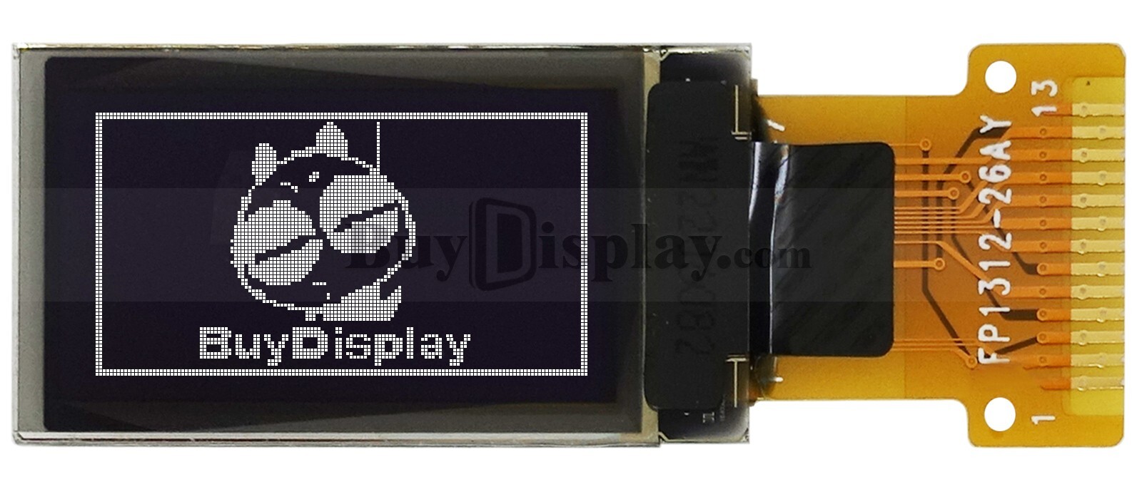 SPI I2C White 0.77 inch OLED Display Panel 128x64 Pixels Controller IC SSD1312