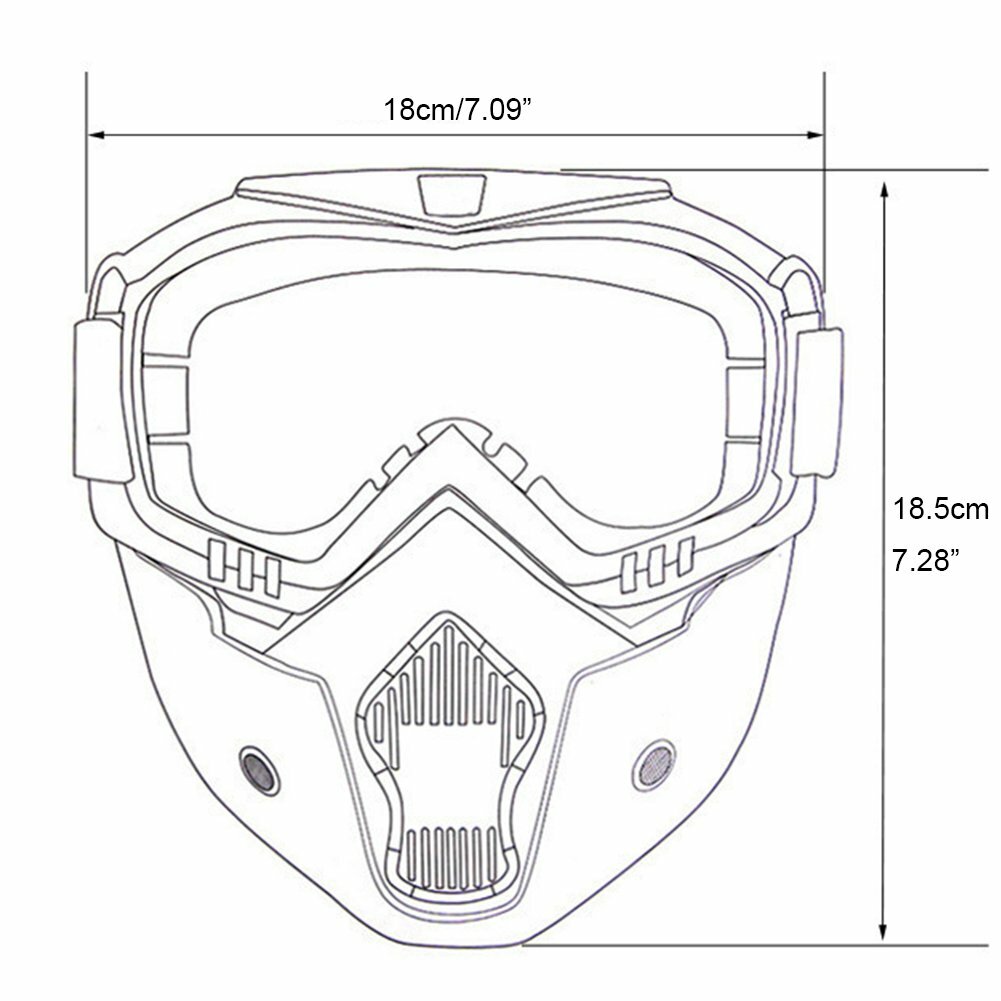 Winter Snow Sport Goggles Snowboard Ski Snowmobile Face Mask Sun Glasses Eyewear