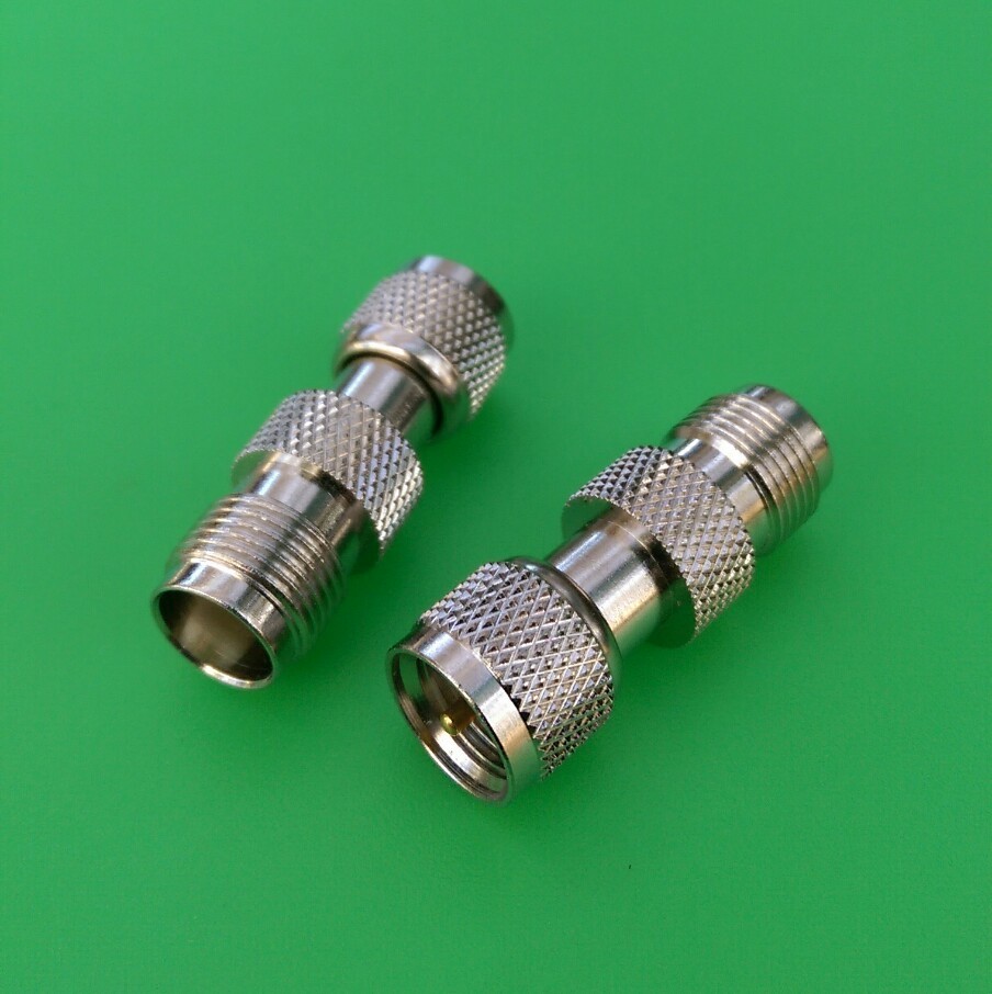 (5 PCS) Mini UHF Male to TNC Female Connector - USA Seller