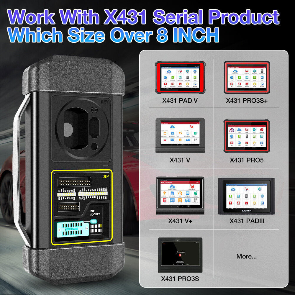Launch X-Prog 3 Advanced Immobilizer & Key Programmer for X431 V PRO 5 PAD V VII