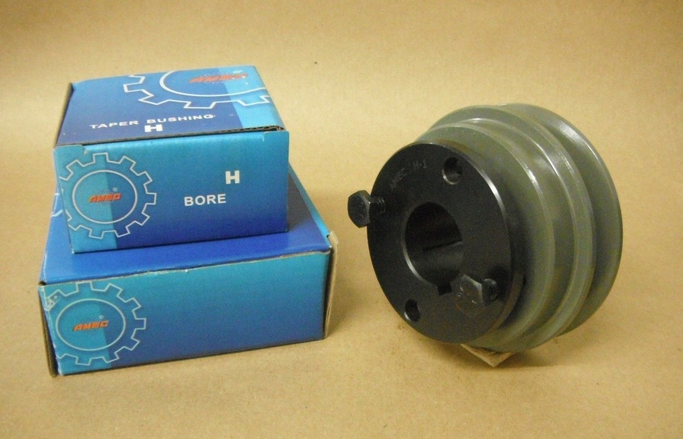 AMEC AK30H SINGLE GROOVE QD PULLEY W/  BUSHING CHOOSE YOUR SIZE!