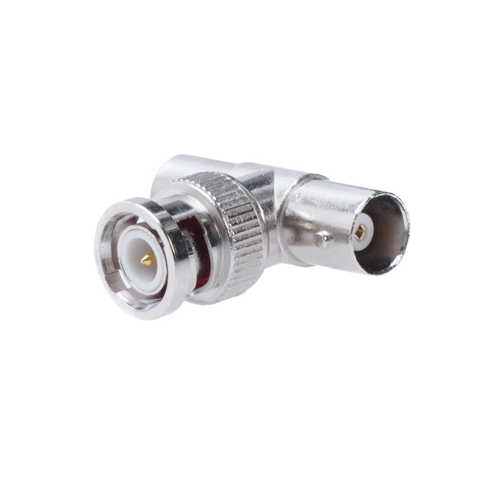 BNC T connector for CCTV splitter  BNC Male to BNC Female T Adapter 5 Lot