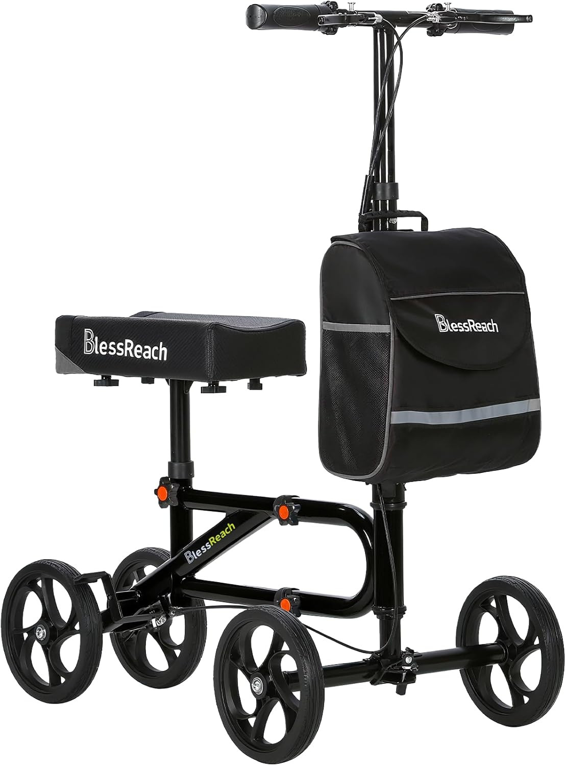Economy Knee Scooter Steerable Knee Walker for Foot Injuries Compact Crutch Alte