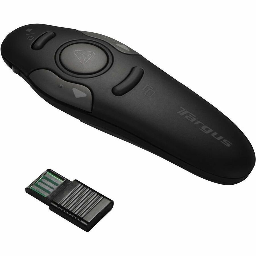 Targus AMP16US Presentation Pointer - Laser - Wireless - 30 ft - Black