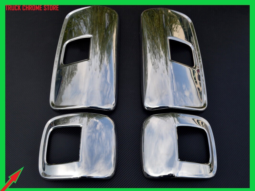 ATEGO   Truck    MIRROR COVER CHROME    Stainless Stell    1  SET. Fits Mercedes