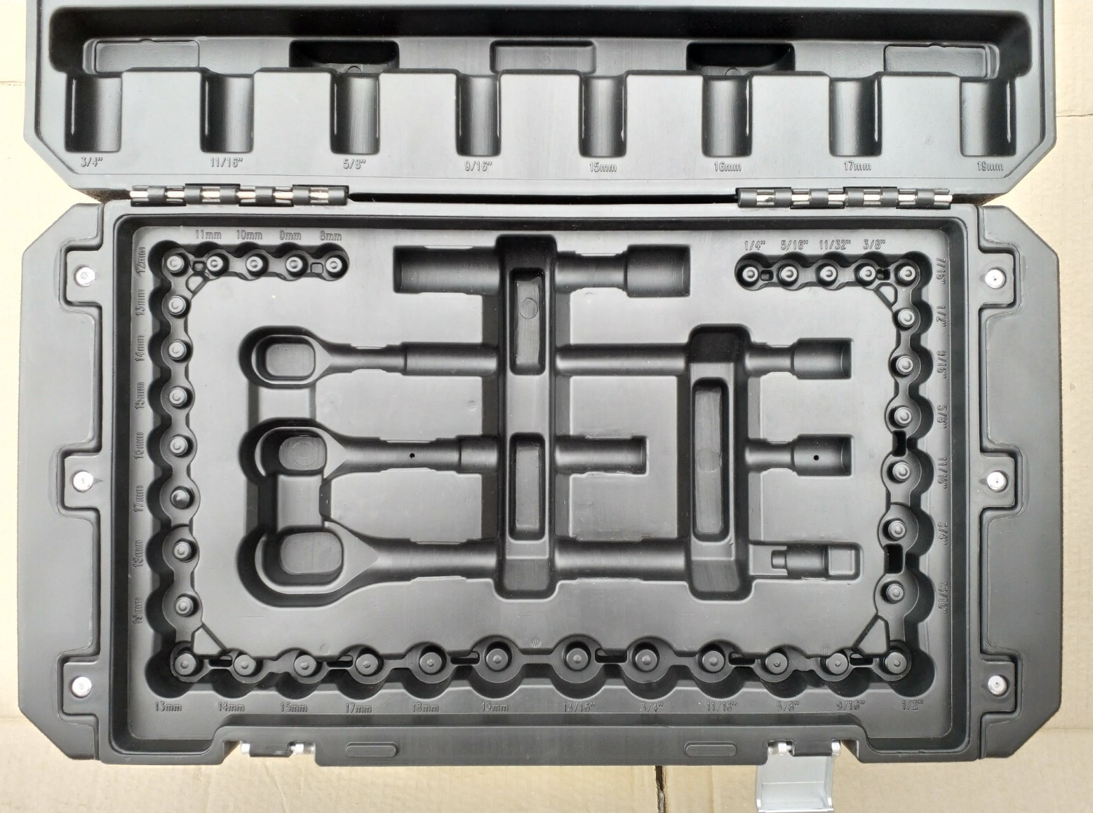 Halfords Tool Box, Black