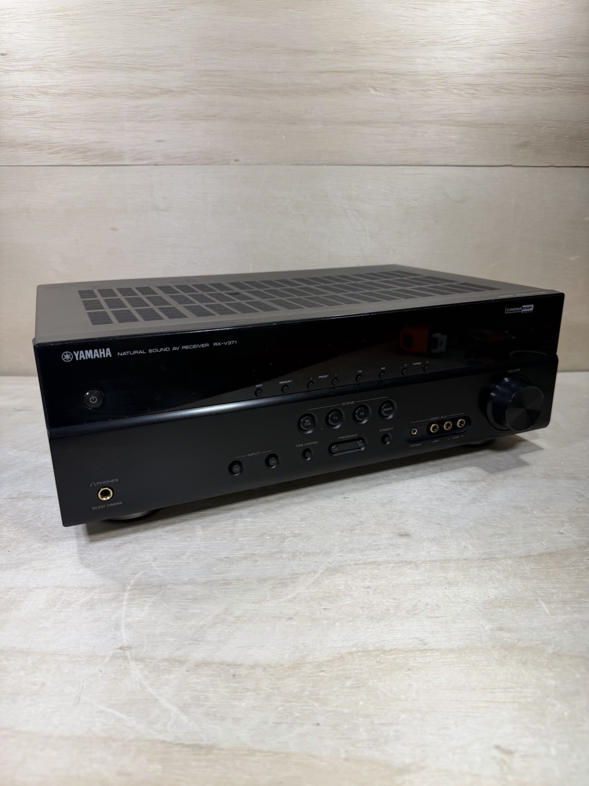 Yamaha RX-V371 5.1 Ch HDMI Home Theater Surround Receiver Stereo (no remote)