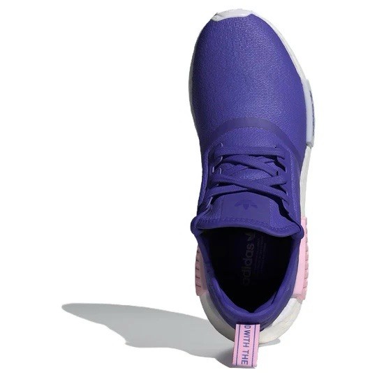 Adidas NMD R1 Energy Ink Purple White Pink Running Sneakers IG8381 Women's Sizes