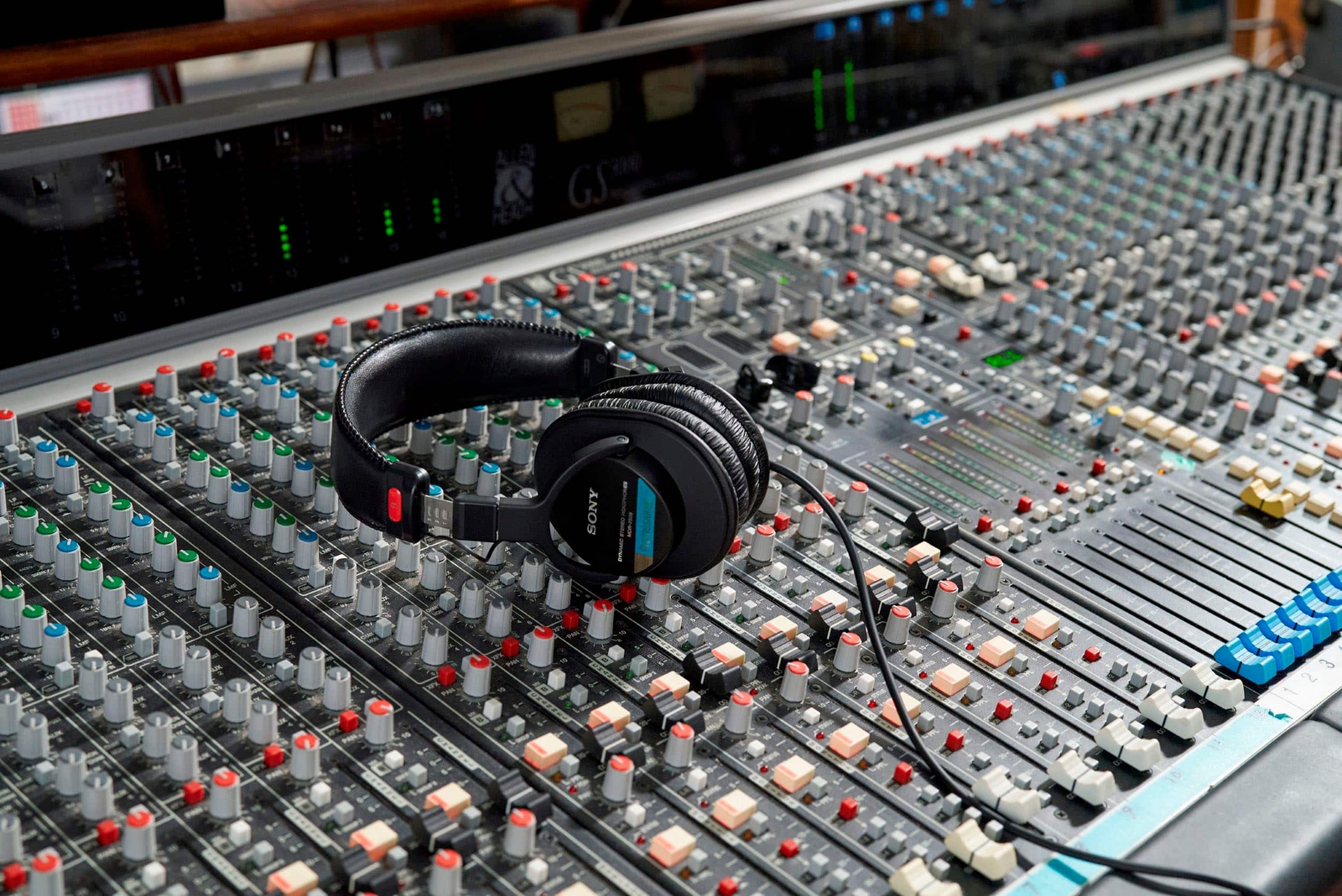 Sony - Professional Studio Headphones - Black