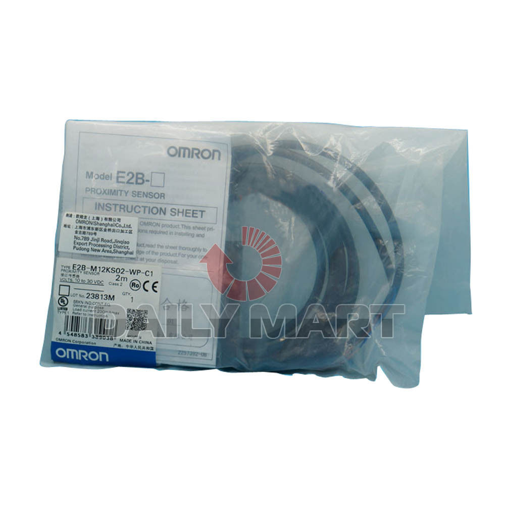 OMRON E2B-M12KS02-WP-C1 PROXIMITY INDUCTIVE SENSOR SWITCH CYLINDRICAL NEW
