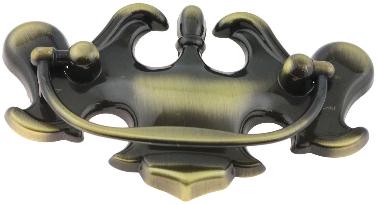 3" Bail Pull Antique Brass