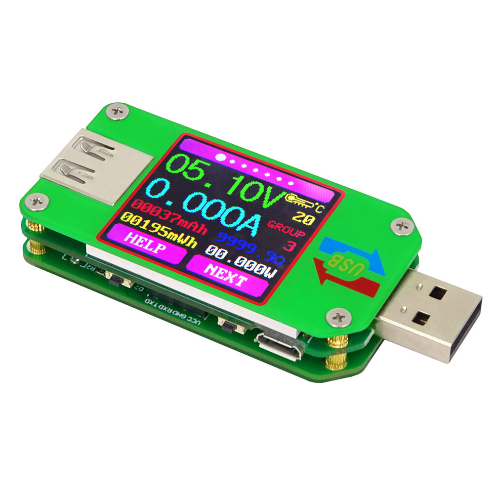 USB Battery Power Tester Digital Multimeter Voltmeter Voltage Current QC2.0/3.0