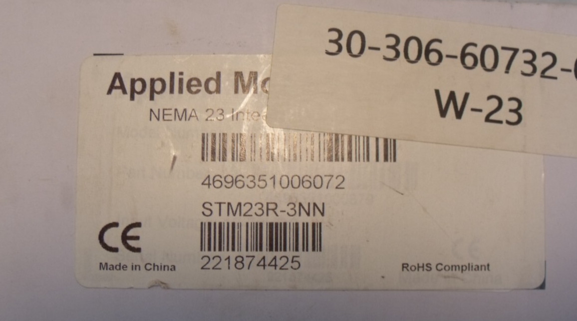 NIB Applied Motion Products STM23R-3NN Stepper Motor