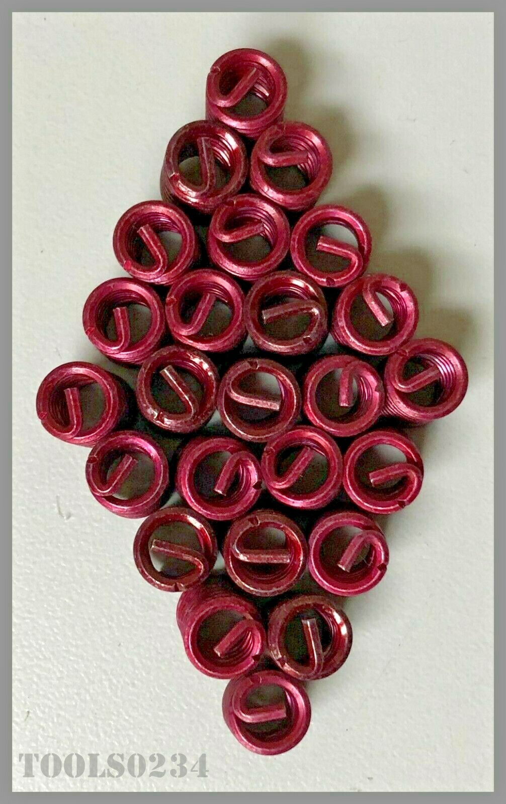 1/4-20 x .375" TLC-4C-0375 Locking Thread Repair Inserts LOT OF 25 MS Insert co