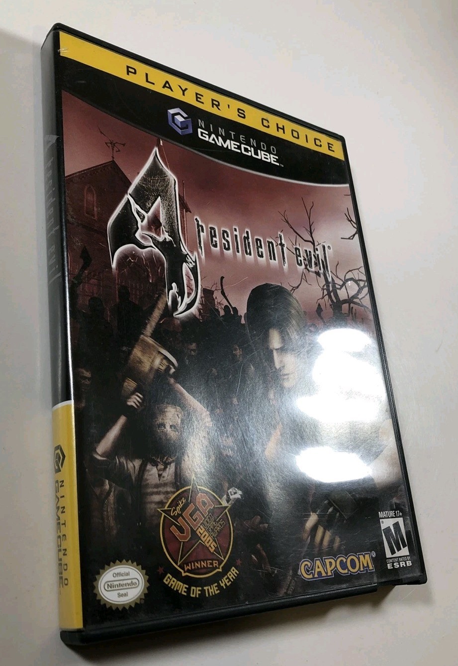 AUTHENTIC CASE ONLY NO GAME Resident Evil 4 (Nintendo Gamecube) PLEASE READ