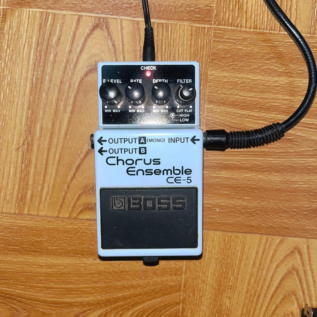 BOSS CE-5 Chorus Ensemble Pedal Used, Tested, Damaged Rubber Part
