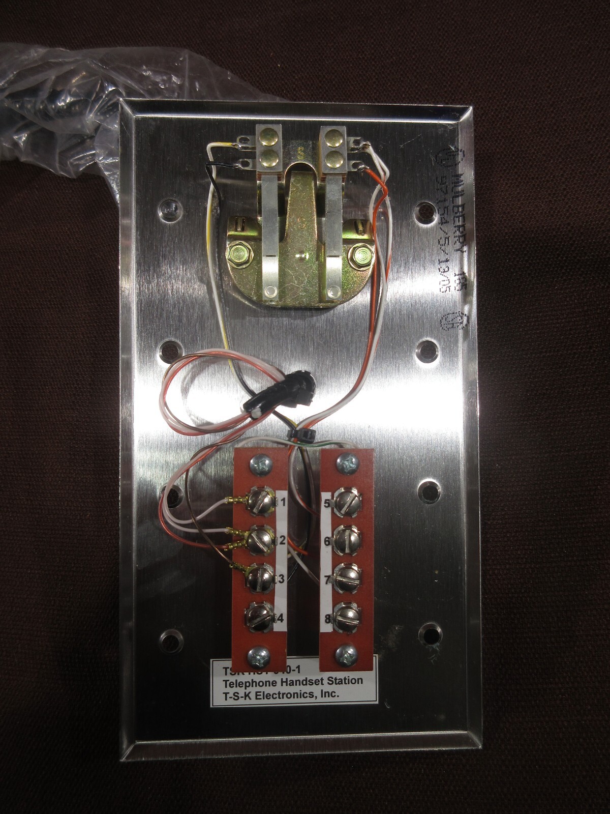 New TSK HST-04-01 Telephone Handset Intercom Station, TSKCOM