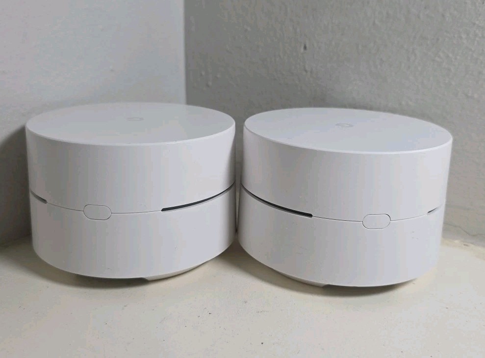 Google Wifi Mesh System Routers 2 Pack [Model: NLS-1304-25]