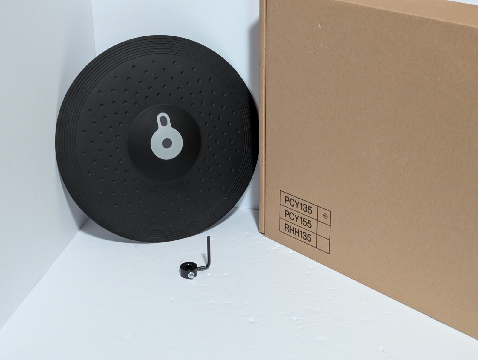 Yamaha PCY135 3-Zone Electronic Cymbal Pad - 13" - W/Stopper - NEW