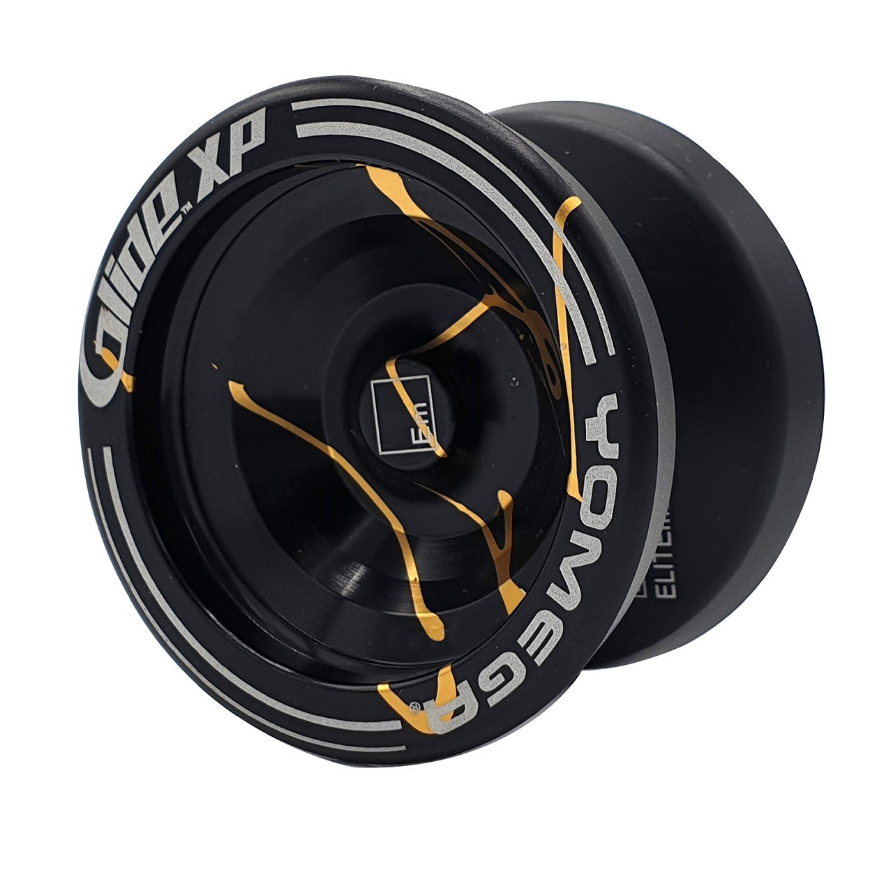 Yomega 8952B Glide XP Black/Gold Aluminum Yoyo
