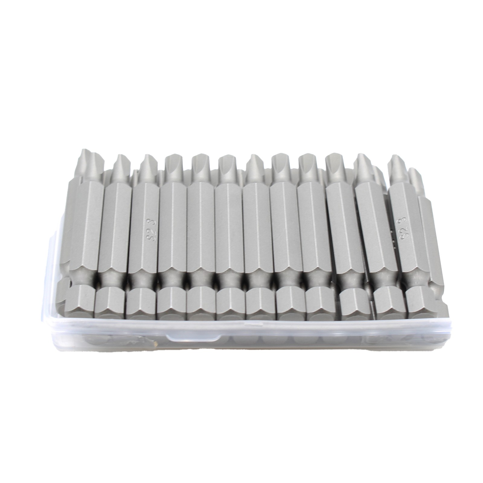 TMAX 25 pc Tri Wing #3 Screwdriver Insert Bits Triangular Slotted Y shape 2" L