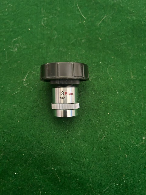 Nikon Microscope Lens 3 Plan 0.08