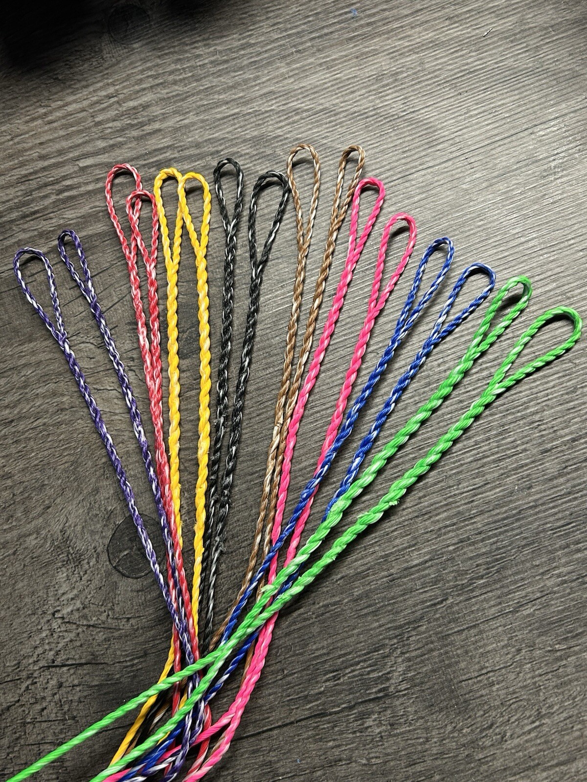 FASTFLIGHT FLEMISH TWIST RECURVE BOW STRING 18 STRAND 652 SPECTRA