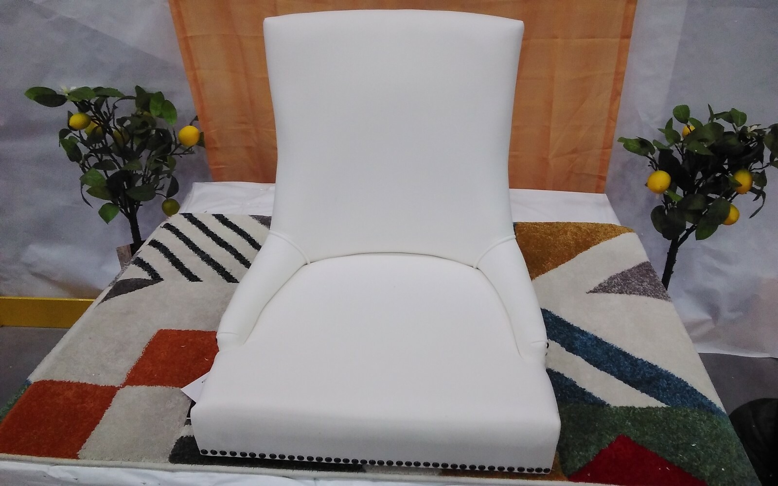 Safavieh Chair (set Of 2) - Brass Nail Heads, Reduced Price 2172703120 MCR4709M