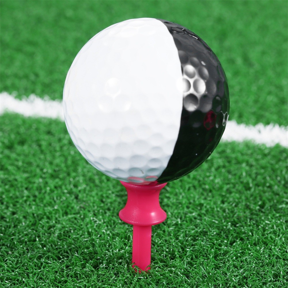 Pack of 100Pcs Plastic Assorted Step Down Golf Castle Tees Height Control 41mm