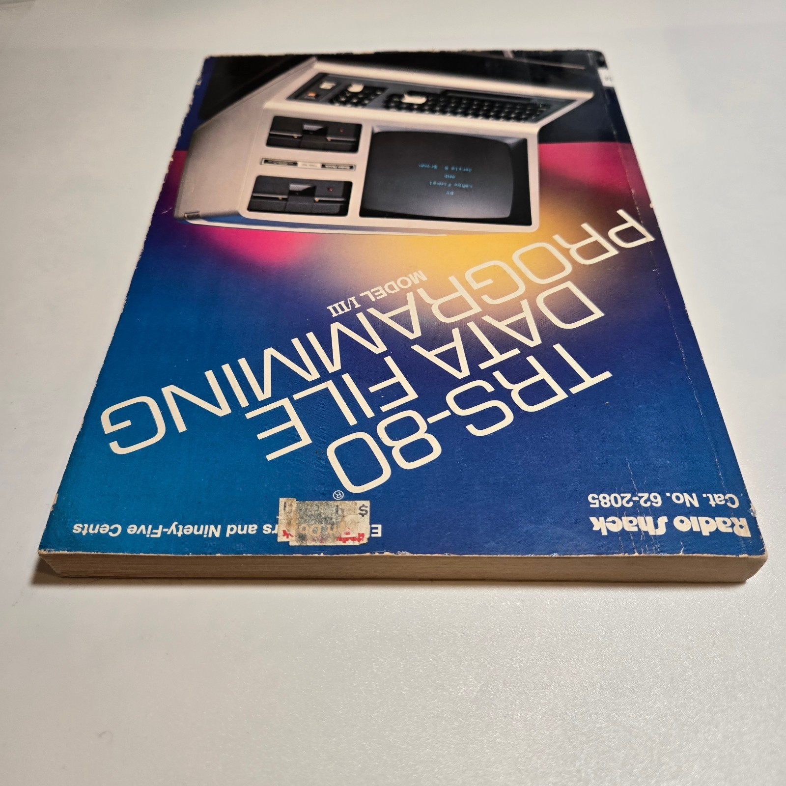 TRS-80 Data File Programming Model I / III Book 1981 Ex-Lib
