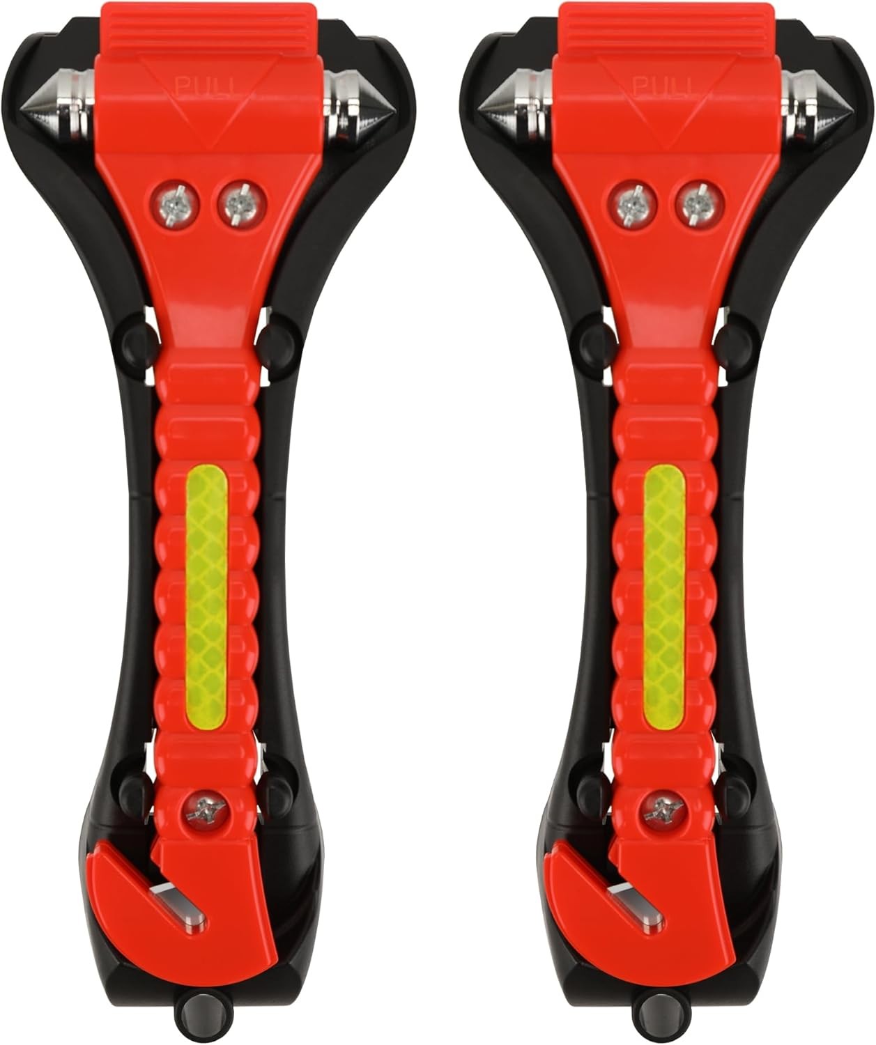 Car Window Breaker Seatbelt Cutter, Pack of 2 Car Safety Hammer Glass Breaker 2