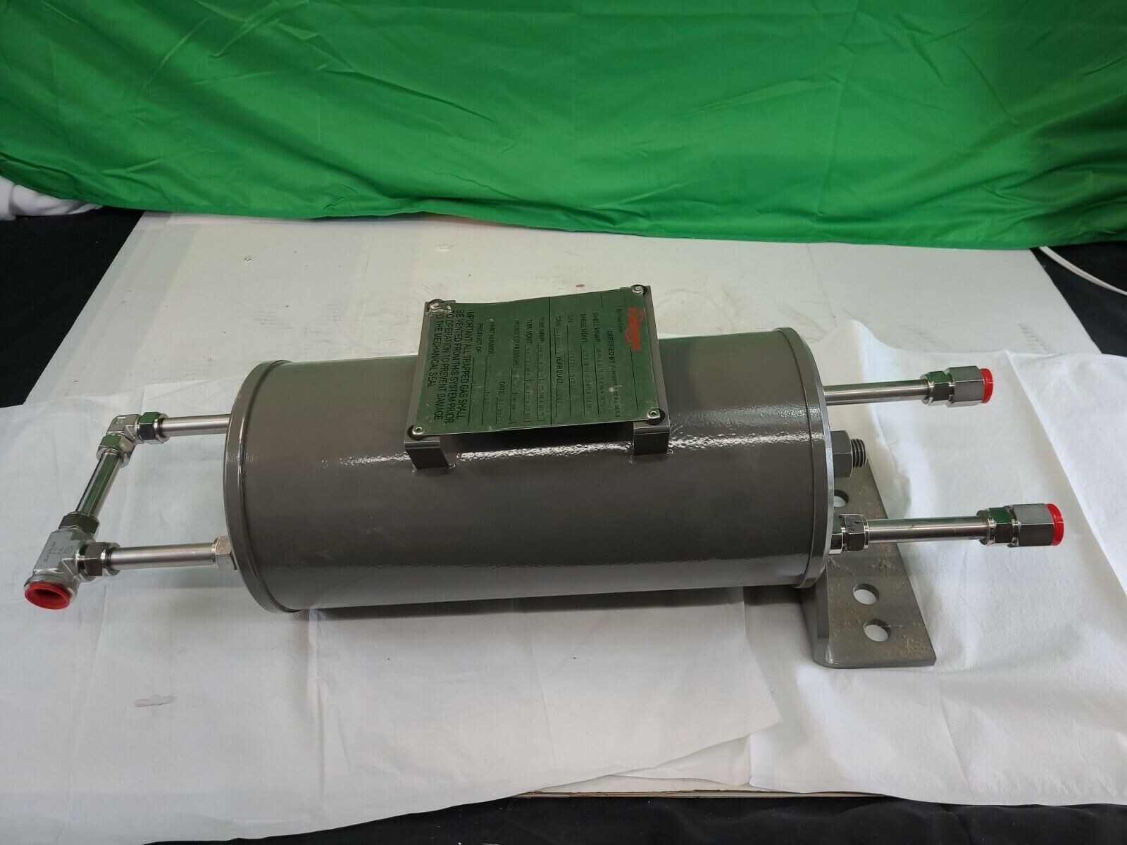 FLOWSERVE 682MSNN0000 Seal Cooler-SHELL 230 p.s.i.-(-7.6 degrees F.)