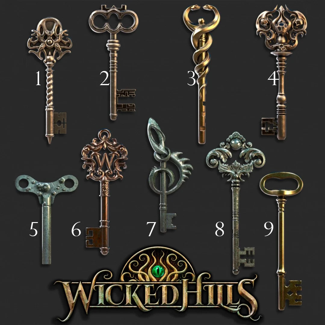 Skeleton Keys - Resin Tabletop Miniature