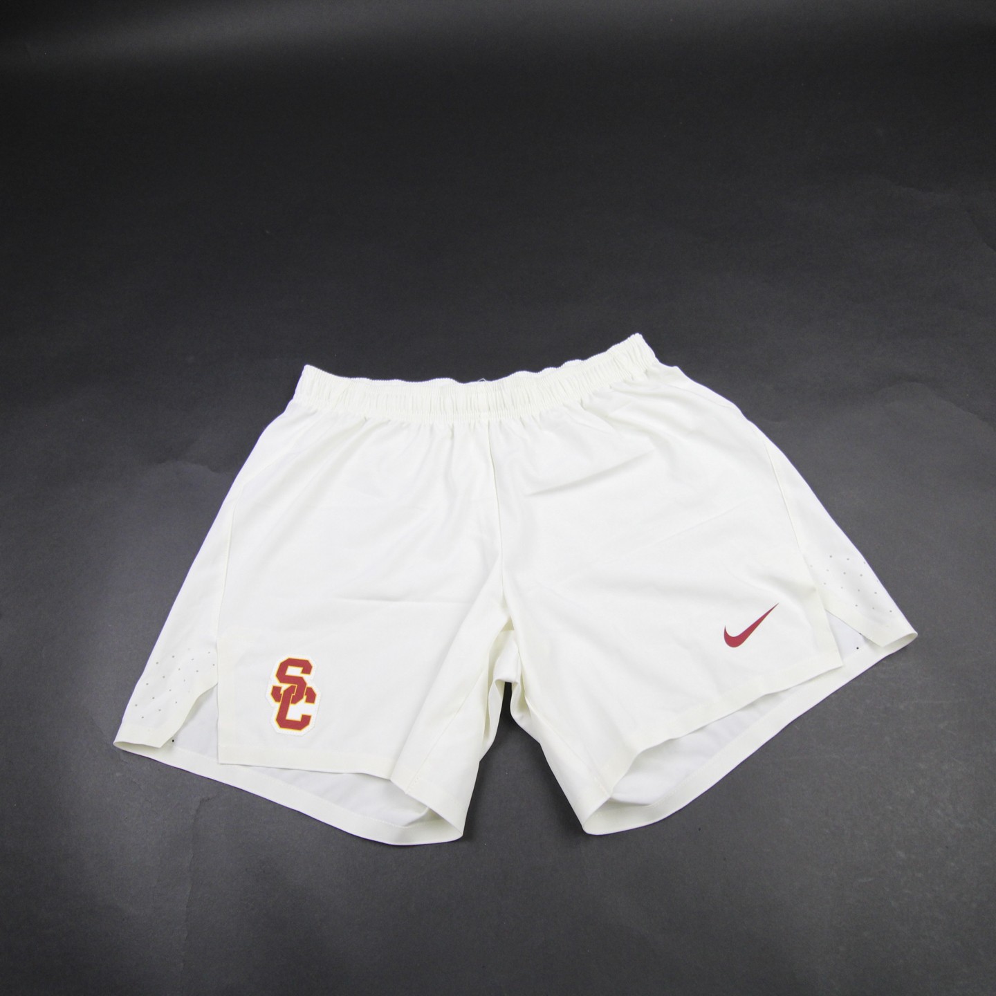 USC Trojans Nike Dri-Fit Practice Shorts Men's Off-White Used Multiple Sizes