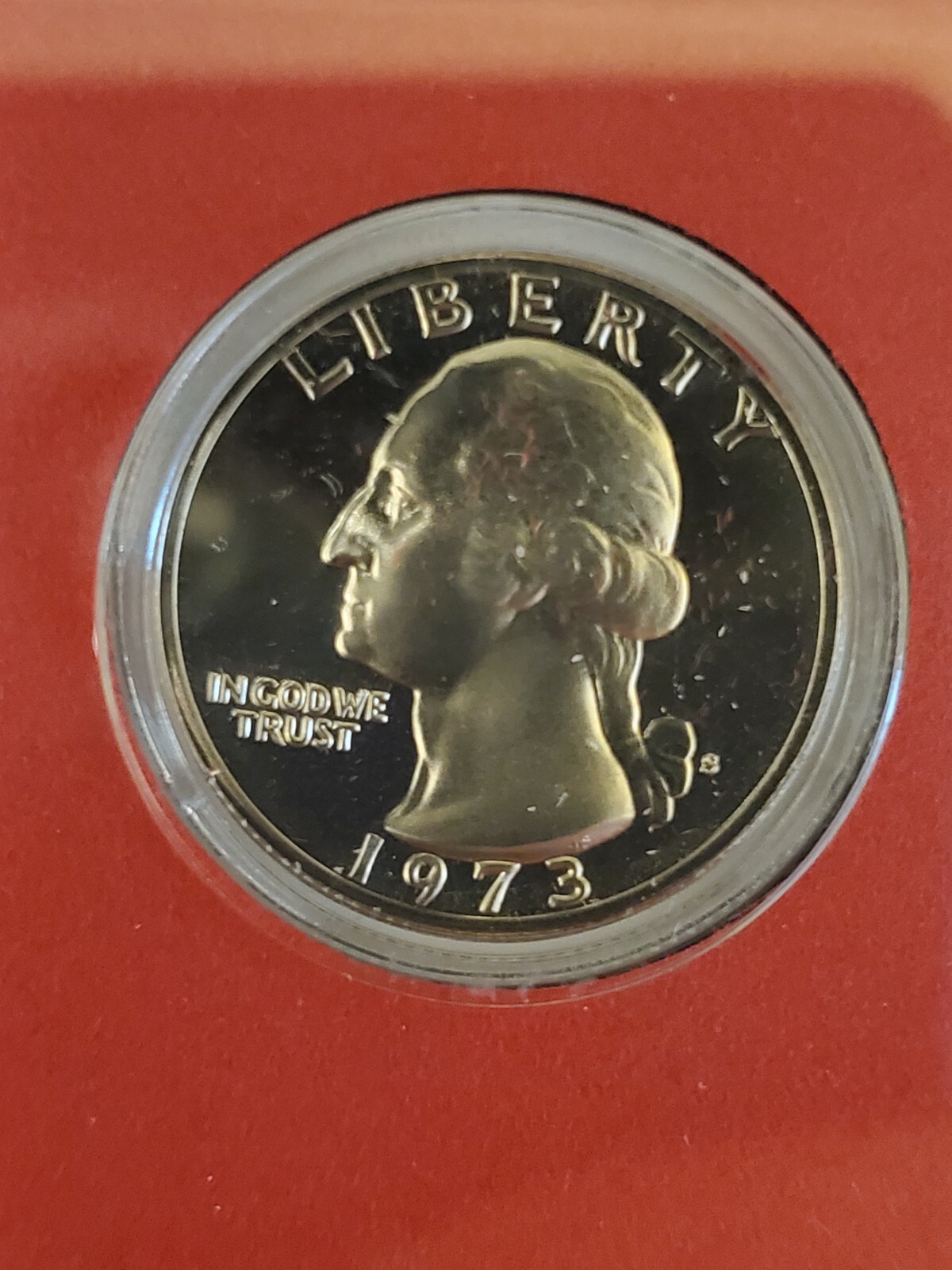 1973 s proof washington quarter