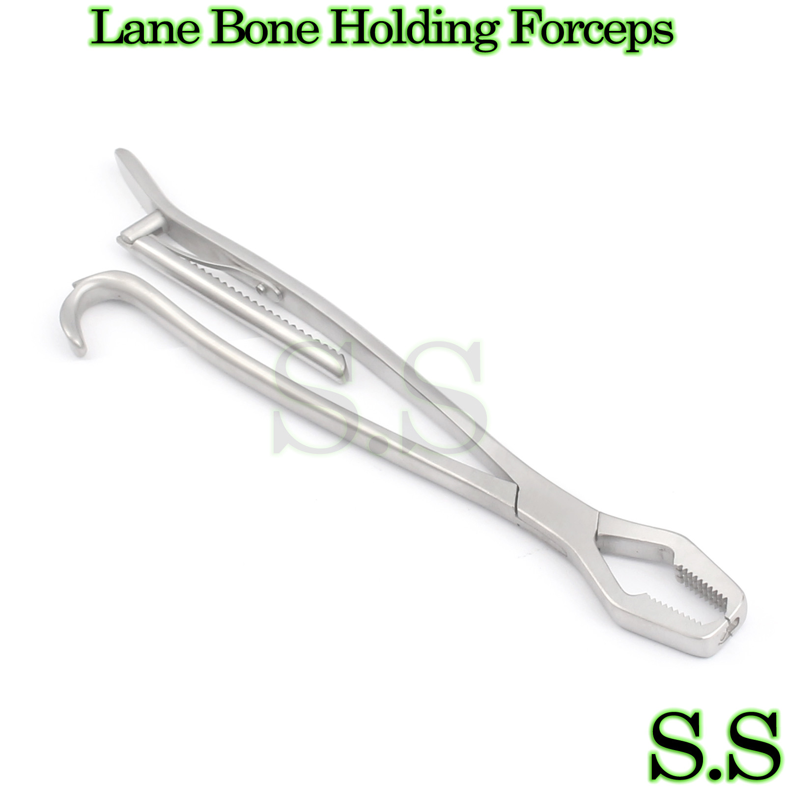 kern Bone Holding Forceps 8" with ratchet Orthopedic